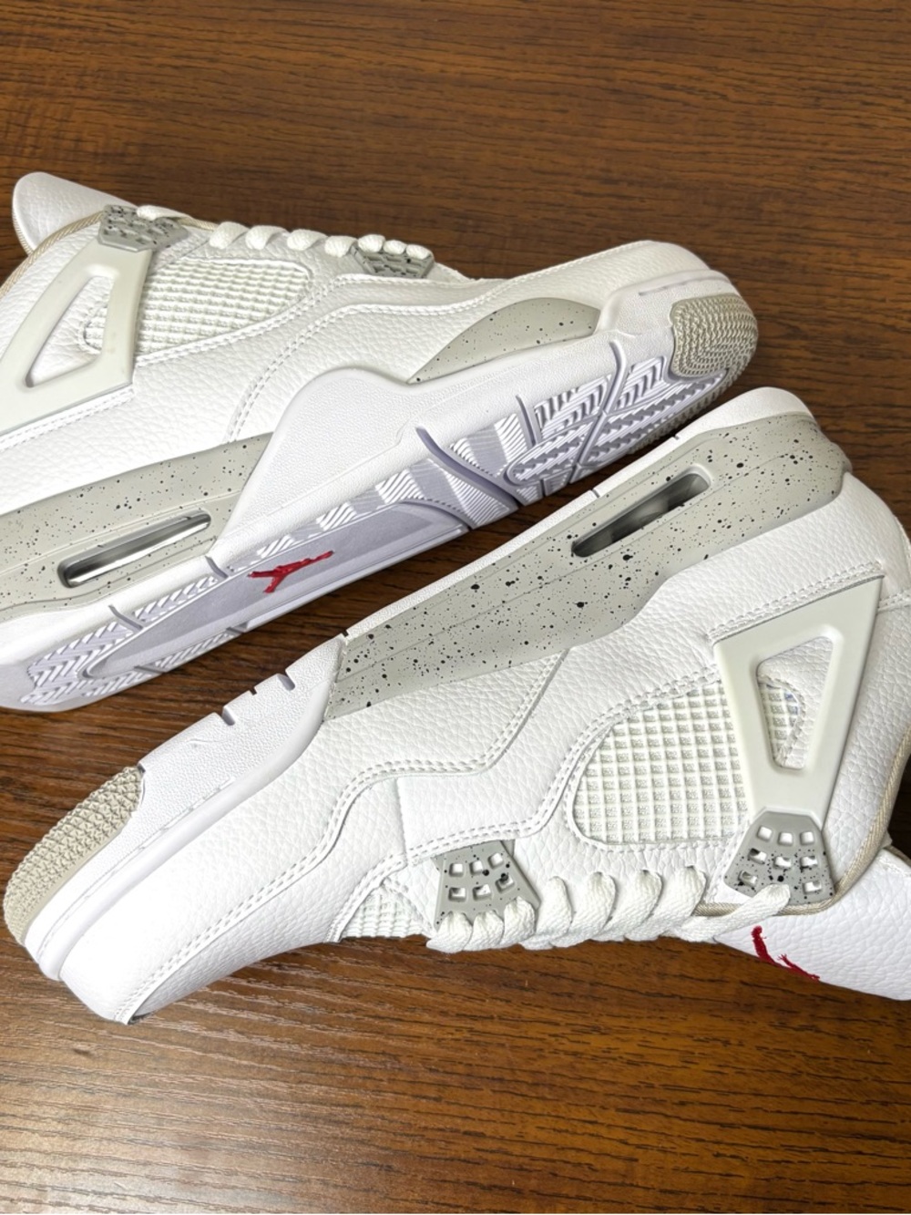Air Jordan 4 Retro ‘White Oreo’ 2021 -Men's Athletic Shoes Sneakers - Picture 3 of 5